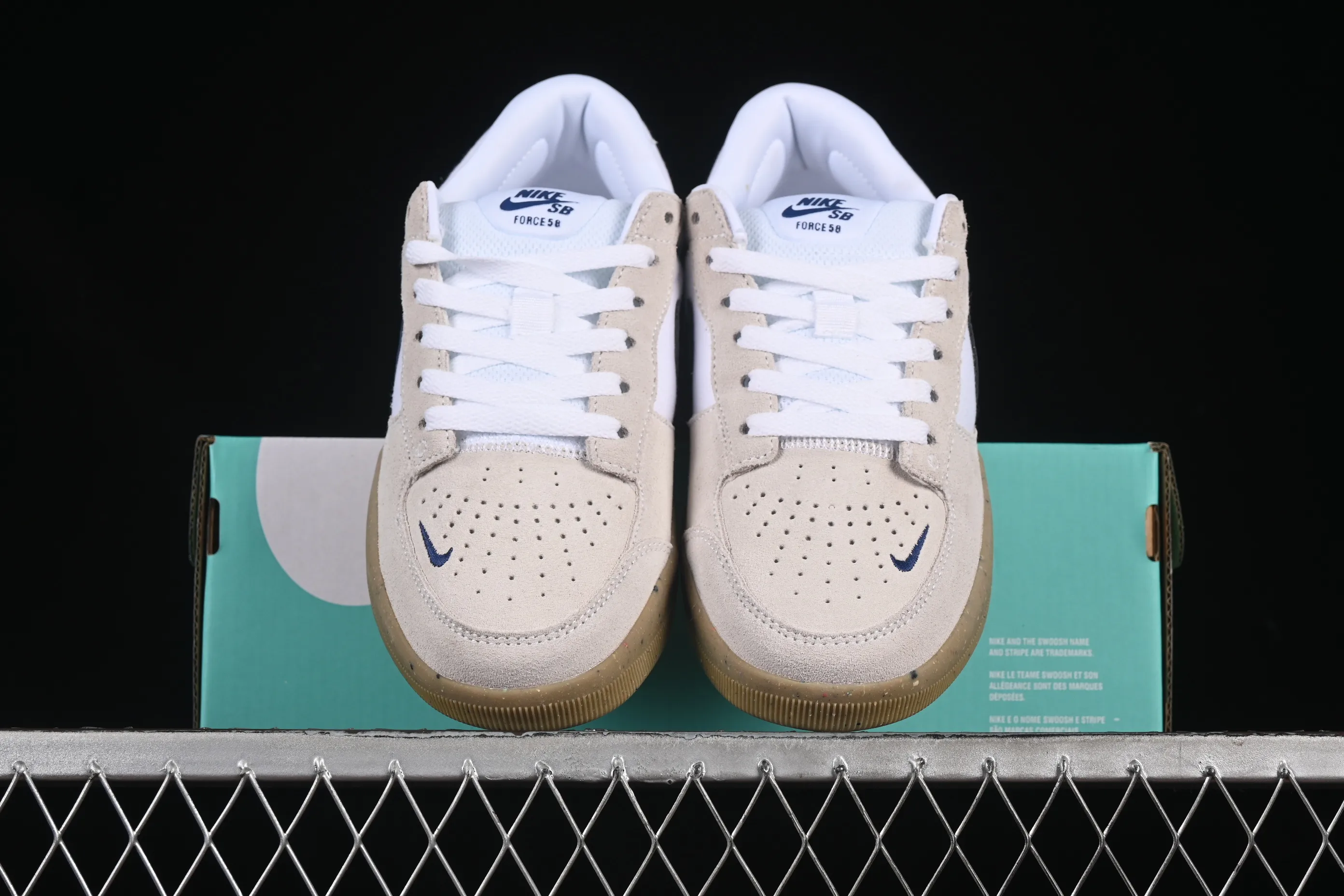 All categories Nk SB Dunk series Nk Force 58 simplified skateboard shoes J version Nk SB Force 58 Nike simplified retro skateboard shoes CZ2959-100